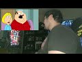 fat guy watching family guy