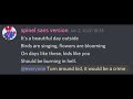 my discord sings stronger than you (sans version)