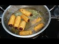 crispy potato rolls | tea time snacks | quick recipes by huma