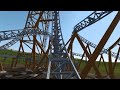 Nolimits 2 Infinity Coaster - Bluefire Layout