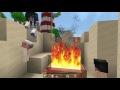 Minecraft - BABIES BEACH ADVENTURE!! BUILDING SAND CASTLES!!! (Minecraft Roleplay)