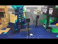 Lego Minecraft Stop Motion Warden vs Steve + more (warden completion)