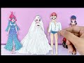 Disney Princess & Friends Get NEW FASHION | DIYs Paper Doll & Craft