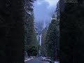 Yosemite National Park California, Firefall Phenomenom. Winter in Yosemite, Waterfalls.