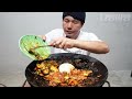 Spicy and crunchy bean sprouts bulgogi pot lid bean rice bowl Beansproutbulgogi MUKBANG  Korean food