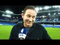EVERTON 3-2 CRYSTAL PALACE | FRANK LAMPARD'S REACTION