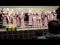 Lindale Junior High Women's Choir - Sing We Now of Christmas Pt.2