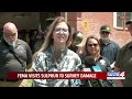 FEMA visits Sulphur to survey damage