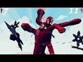 100x FIRE ZOMBIE + 2x GIANT vs 1x EVERY GOD - Totally Accurate Battle Simulator TABS