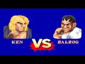 Street Fighter II' Champion Edition (Arcade 1CC Hardest Difficulty) - Ken Playthrough