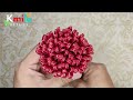 DIY Flores de Foami - Cómo hacer flores de Foami - Súper fácil 🌷🌷
