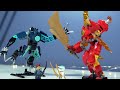 Kai's Elemental Fire Mech WITHOUT Instructions - LEGO Ninjago 71808