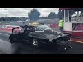 Insane Blower Surge with the Boxvette a Big Tire Street Vette!!