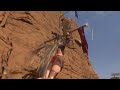 Rock climbing in stellar blade