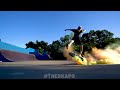 Strapping SMOKE BOMB to a Skateboard | Jason Bastian