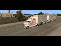 ATS 1.50 4K | Houston TX To Fort Worth TX | Mack Trident Superliner & Byrne Livestock B-Double #ats