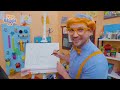 How To Draw The Cocomelon Logo | Blippi Painting for Kids  | Moonbug Kids - Art for Kids 🖌️