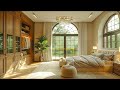 Rising to Sunlight-Filled Morning in Modern Bedroom Space with Smooth Jazz - Piano Music for Relax