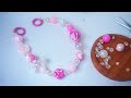 How to Make Bag Charm with Pink Balloon Luxury Beads 🎈🫧