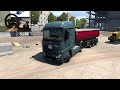 Transporting Gravel Euro Truck Simulator 2 Gameplay
