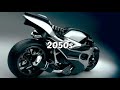 Evolution of Motorcycles (1880 - 2100)