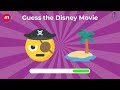Guess the DISNEY Movie by Emoji | Disney Emoji Quiz