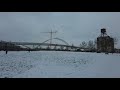 Portland Snow Day 2021 Pearl District Walk 4k