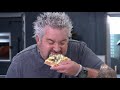 Guy Fieri Eats a PICKLE PIZZA | Diners, Drive-Ins and Dives | Food Network