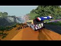 High Speed Jumps and Crashes #9 - BeamNG Drive
