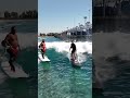 Raimana Teaching my Buddy to Surf and Has a Kid on His Board at the Same Time! Skills🔥🏄‍♂️🏄‍♂️🔥