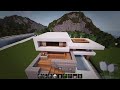 Minecraft: How To Build A Large Modern House Tutorial (#19)