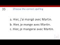 French Quiz: 40 Questions Level Test - [DELF B1]