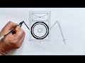 Easy Pencil Drawing of Skibidi Toilet Spider Speaker - Step-by-Step, Como dibujar a skibidi toilet