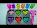 Satisfying Video l How to make Rainbow Bottle Milk in Bath With Mixing Slime Cutting ASMR