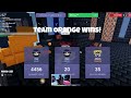 This STREAMER called me a hacker lol (Roblox Bedwars)