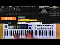 House Of The Lord MainStage patch keyboard cover- Hillsong Young & Free
