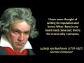 Beethoven: Famous Quotes about Music and Life