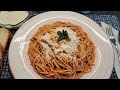 Spaghetti in Tomato Sauce and garlic-One Of My Favorite Spaghetti Recipe