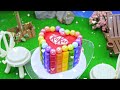 Colorful Rainbow Cake 🌈 1000+ Amazing Miniature Rainbow Kitkat Cake Decorating🍫| Magic Cakes