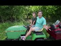 Finding abandoned tractor in the forest | Tractors for kids