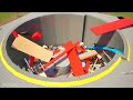 Lego Cars vs Shredding Pit 4 | Brick Rigs