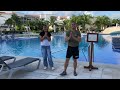 STRETCHING exercise 🧘‍♀️ for Longer Life @ Ventus at Marina El Cid, Cancun, Mexico 🇲🇽