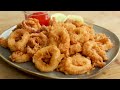 Empuk TETAP KRISPI Krenyes! Resep CUMI GORENG TEPUNG [Resep Calamari Crispy]