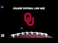 LOGO QUIZ - Can You Guess 35 College Football Logos?