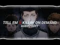 tell em x killin' on demand - play boi carti, cochise type beat [edit audio]