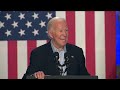 WATCH: President Joe Biden's campaign speech in Madison