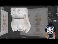 Turning @Mikarou2 into 3D [speed sculpting]