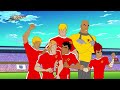 Fato de Super Futebol | @Supa Strikas em Portugues | Desenhos Animados de FUTEBOL em Português