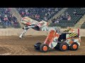 Galactron VS Reptar At Monster Truck Wars In Conroe