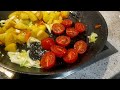 Potatoes with vegetables in the oven! Simple, fast and very tasty!